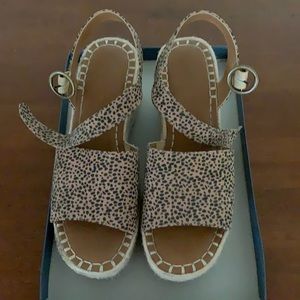 Cheetah Print Universal Thread Morgan Wedge